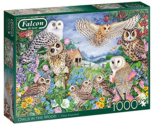 Falcon de Luxe Owls in The Wood - 1000 Teile