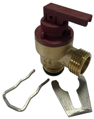 Glowworm Brass 3 Bar Pressure Relief Valve (PRV) 0020047005 (0020014173 1006700 2000801904 2000802107 801904 802107 S10067 S1006700) - Hanicks
