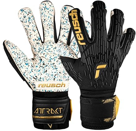 Reusch Attrakt Freegel Fusion Ortho-Tec Guanti da portiere per adulti con Evolution Negative Cut e una presa eccezionale