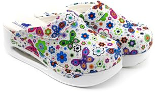 Terlik Sabo Air ST145 MAX Zuecos de Cuero Mules Zapatillas Zapatos Sabot, Mujer