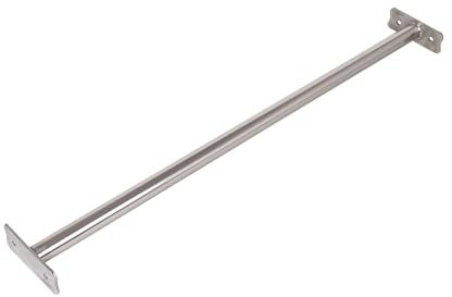 RECKSTANGE KLIMMZUGSTANGE TURNSTANGE AUS EDELSTAHL 90 CM MIT BEFESTIGUNGSMATERIAL