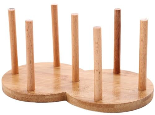 Dispenser per Bicchieri di Carta USA E Getta 2 Scomparti Portabicchieri per Acqua in Legno Organizzatore per Riporre Tazze di caffè per Controsoffitto Cucina Camera Letto