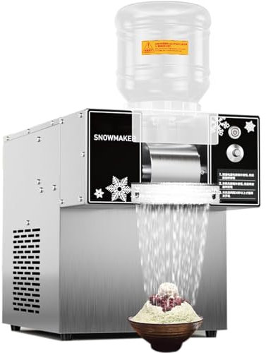 Machine à Glace Pilée en Flocons de Neige Europe Machine à Glace en Flocons de Neige Corée Machine Bingsu Machine à Glace Pilée en Flocons de Neige,60kg