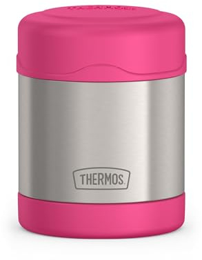 THERMOS FUNTAINER Kids Food Jar, 10oz, Pink