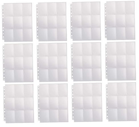 ibasenice 20stücke Transparente Kunststoff-aufbewahrungshüllen Für Sammelkarten Karten-organizer Spielkartenhalter Transparenter Kartenschutz Aufbewahrungshülle Für Karten in