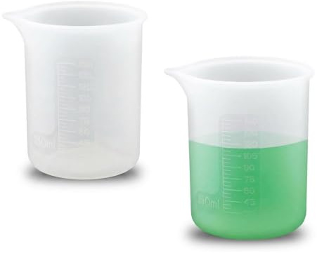 VGECEE 2 Stück Waschmittel Dosierhilfe 150ML Silikon Waschpulver Dosierer | Waschmittel Messbecher, für Waschmaschine Dosierwaschkugel Silikon Dosierkugel Flüssigwaschmittel Waschkugel Pulver,für Küche
