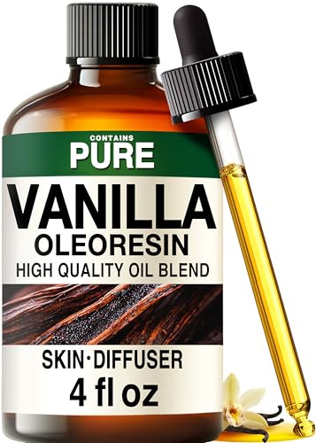 KUKKA ätherische Vanilleöle – 118 ml – für Haare, Haut, Diffusor, Aromatherapie und Duft zur selbstgemachten Seifenherstellung