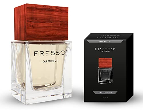 Fresso luxuriöser Auto Duft, Lufterfrischer, Autoparfum 50ml (Signature Man)