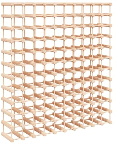 vidaXL Casier à vin pour 120 Bouteilles 112,5x23x123,5 cm pin Massif