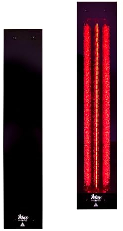 frameless InfraROTmed Max© Tiefenwärmestrahler 500W Rückenstrahler, Infrarotstrahler Sauna Infrarotkabine, Vollspektrumstrahler (InfraROTmed MAX© 500W)
