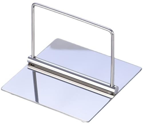 Multifunktionaler Tissue-Box-Halter Edelstahl Verdickter Papierhandtuchsitz Quadratischer Druckstab Serviettenpapierhalter Western Restaurant Milchtee Shop Kreative Bar Druckpapierhandtuchablage Dekor