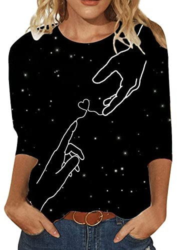 Tages Angebote Von Heute Schicke Bluse Damen Elegant Oversize Shirt Damen Lang Brauner Damen Pullover T Shirt Damen Mit Muster Tops Fuer Damen Weit Damen Bluse Schwanger Damen Shirts Sommer Sale