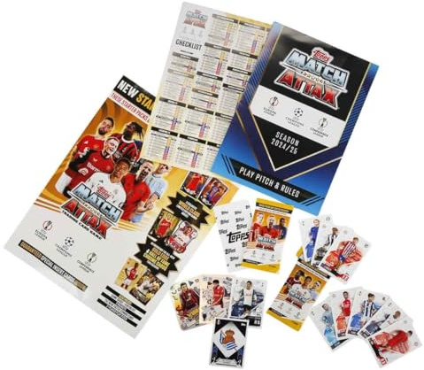 Starter Pack Match Attax Cards UCL 24-25