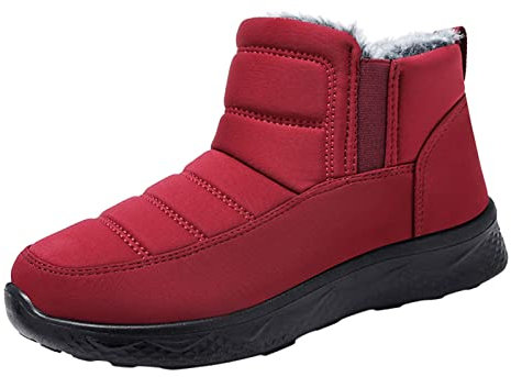 Generisch angebote des tages heute Winterstiefel Damen Casual Langschaft Boots Winterschuhe Bequem Rutschfeste Winterstiefel Cowboystie damen sneaker sale artikel unter 1 euro