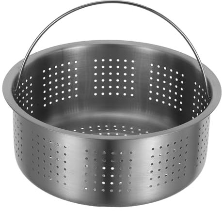 OQHAIR Jaula para arroz al Vapor con Olla arrocera, Cesta vaporera para Olla arrocera, Cesta vaporera para Olla, Insertos para vaporera de Verduras, cestas vaporeras para Alimentos, Cesta