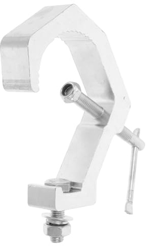 OFFIGAM Aluminum Alloy Stage Light Clamp Hook Desktop Clamp Bracket for Stage Lighting Bar Spotlights