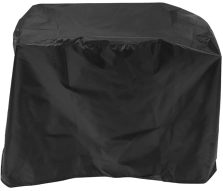 HIAKDOFT Copertura Rotonda Copri Barbecue 47 Pollici Resistente Polvere Pioggia per Grill Gas Elettrico Uso Esterno Giardino
