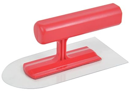 Cazzuola per intonacatura Cazzuola per finitura piatta Cazzuola morbida leggera cemento cemento muri a secco Costruzione in muratura Strumento manuale Strumento di finitura in calcestruzzo