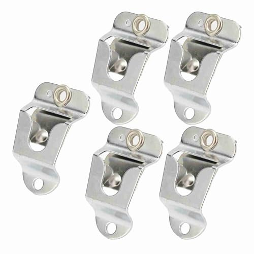 Tomantery Supports de Microphone Radio Clips de Suspension de Micro Radio en Métal Durable pour GM300 GM950 GM3688 - Ensemble de 5 pour les Utilisateurs de Bidirectionnelle