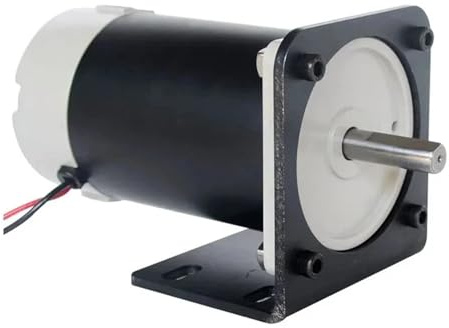 1 Uds. Motor CC de 220V, 650W/750W, 4000 rpm/7000 rpm, doble rodamiento CW CCW for pulir, pulir, perforar, Micro máquinas herramientas(650W 4000RPM,Motor and bracket)