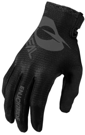 O'NEAL | Fahrrad- & Motocross-Handschuhe | MX MTB DH FR Downhill Freeride | Langlebige, Flexible Materialien, belüftete Handoberseite | Matrix Glove | Erwachsene | Schwarz Grau | Größe M