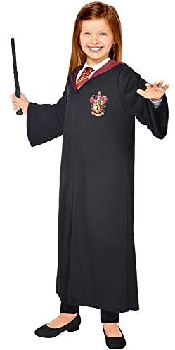 Amscan - Kinderkostüm Hermine, Hogwarts, Harry Potter, Gryffindor, Magier, Zauberer, Karneval