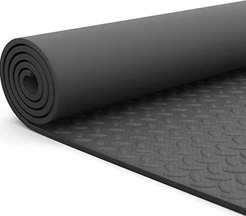 V3VOGUE Bodenschutzmatte, Unterlegmatte Für Fitnessgeräte, rutschfeste Laufband Matte, Hochdichte Bodenmatte Für Heimtrainer, Crosstrainer, Rollentrainer Und Andere Fitnessgeräte
