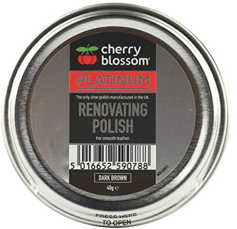 Cherry Blossom Footwear Renovating Shoe Polish, Dark Brown, 40G UK