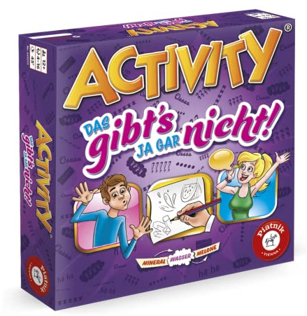 Piatnik 6692 - Activity-Das gibt´s ja gar Nicht/Die fantasievolle Edition für Partys und Spieleabende/Pantomime, Zeichnen, Erklären sind gefragt / 660 Neue Begriffe/Bis zu 16 Spieler möglich