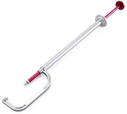 Jemora Bremsscheiben-Messwerkzeug, Bremsscheiben-Messschieber aus Aluminiumlegierung, 0 bis 45 mm, schnelles und genaues Messwerkzeug für Motorräder, Autos, Nutzfahrzeuge, Silber