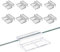 UEIOAVL Abdeckungen für Aquarien, 8 Stück Aquarium-Deckel-Clip, Glasdeckel-Clip, Stützständer Acryl-Clip Universal-Ständer für rahmenloses Aquarium (6 mm, 8 mm)