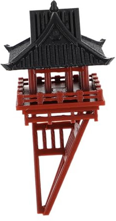 Toddmomy Ornement De Pagode Miniature Décoration De Jardin Japonais Statue Zen Asiatique Pagode Miniature Accessoire pour Bassin Ornement pour Jardin Sculpture Orientale