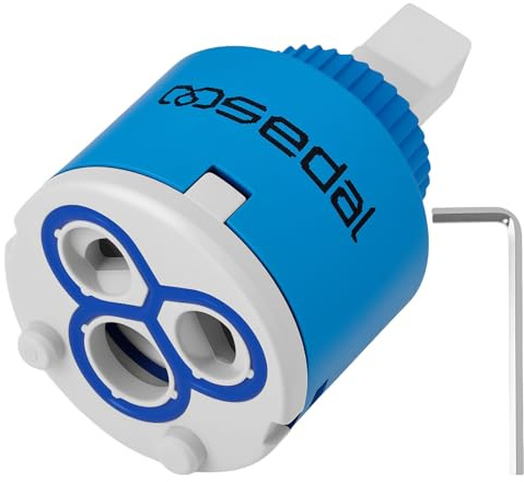 LongZYU Kartusche Wasserhahn 35 mm, für Einhebel Küchenarmatur | Wasserhahn Kartusche für Mischbatterie, Waschtischarmatur und Duscharmatur