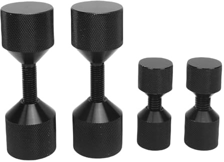 TIKATARER 4Pcs Flange Alignment Pins, Two Hole Alignment Pins, Anodized Aluminum 1-1/8in Fit for 1/2 to 14in 150LB Flanges for Auto Parts, Ships, Mechanical