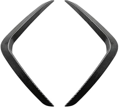 Frontspoiler Lippe Für BMW X3 X4 G01 G02 G05 Sport 2018-2023 Frontstoßstangenlippe Splitter Grill Spoiler Abdeckung Lufteinlass Windmesser Tuning(22-23 Gloss Black)