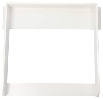 Puckdaddy® Knut Changing Table Topper for Koppang Dresser, White | For IKEA Koppang Dresser, MDF, White, Changing Area 77×74 cm, Size 90×75.4×10 cm