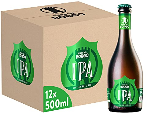 Birra Del Borgo IPA, Birra Bottiglia - Pacco da 12x50cl