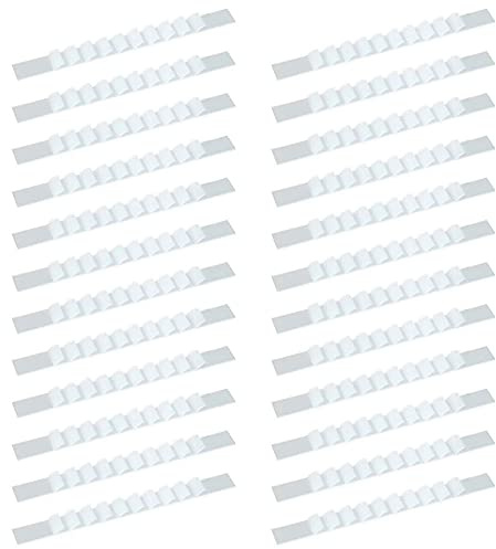 100 Pcs Non-Slip Hanger Grips Clear Non-Slip Clothes Hanger Grips Clear Silicone Clothing Hanger Strips for Wood Hangers Plastic Hangers Home Stores Use