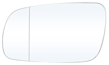 Umkehrlinse Rückfahrglas Spiegel Linker Rechter Außenspiegel Für VW Für Golf 4 Für Jetta Für MK4 Für Passat Für B5 1997–2004 Rückansicht Außen Beheizter Außenspiegel Konvex Außenspiegel Glas(Left)