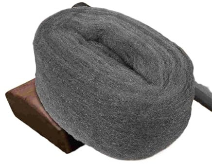 MKGAIN Lana De Acero Rollo de Lana de Acero de 6 uds., Malla de Alambre for Vidrio, Tela Flexible, Pulido de Ventanas, Limpieza Gruesa