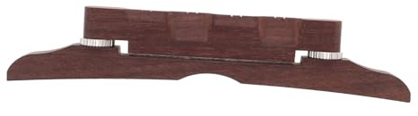 Palisander-mandolinensteg Gitarrensteg Stegstifte Gitarrenteile Zubehör Schutz Metall Verstellbar Saitenhalter Klemme