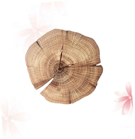 Cabilock Horloge Murale Créative Acrylique Design Rétro Silencieux Décoration Annuelle pour Maison Bureau Salon