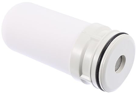 Sewroro Núcleo de Filtro de Ducha de Repuesto 1 Pieza, Blanco