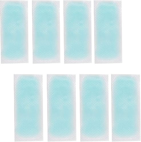 Lot de 20 patchs rafraîchissants à la menthe poivrée, pour le front, les avant-bras, le cou, soulage la chaleur sèche, la fatigue, les douleurs musculaires, les entorses, les coups de chaleur (goût
