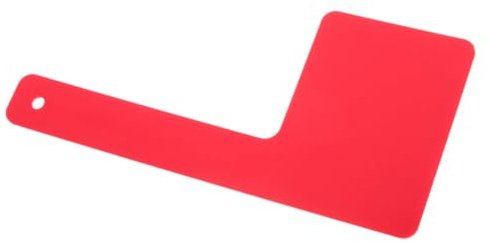 ROMISBABA - Bandera de buzón giratoria, acrílico, resistente a las inclemencias del tiempo, indicador de correo visible, accesorio de repuesto multidireccional, compatible con montaje fácil
