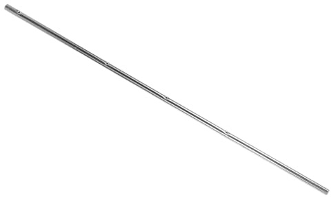 Ciieeo Maniglia in Metallo per Calcio Balilla Asta di Azionamento 44 CM Diametro 8 MM Accessorio per Tavolo da Calcio Balilla Sostituzione Resistente per Gioco da Tavolo Adulto e