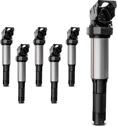 Frankberg 6x Zündspule Zündmodul Kompatibel mit E46 E90 E91 E92 E93 E39 E60 E61 F07 E63 E64 F13 E81 E82 E87 E88 F20 F21 7er X1 X3 X5 X6 Z3 Z4 M.i.n.i Replace# 12131712219