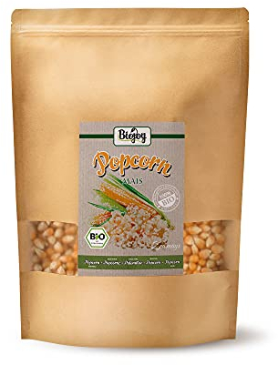 Biojoy Maïs pour Pop-corn BIO (2 kg), sans additifs