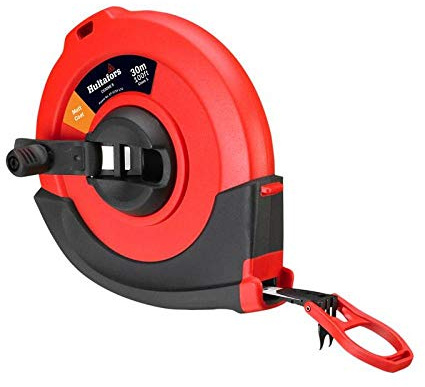 Hultafors CX30ME Ruban adhésif long en acier 30 m Largeur 13 mm