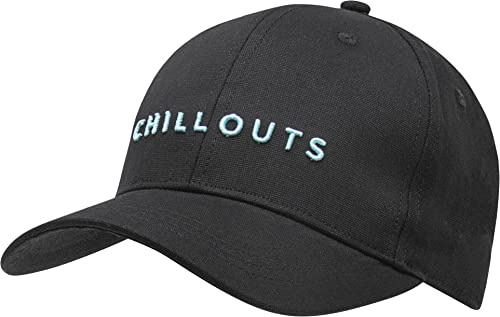CHILLOUTS Cap aus 100% Baumwolle Baseballcap - Cusco Hat schwarz - Damen und Herren